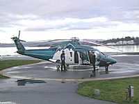 Helijet Service between Victoria and Vancouver